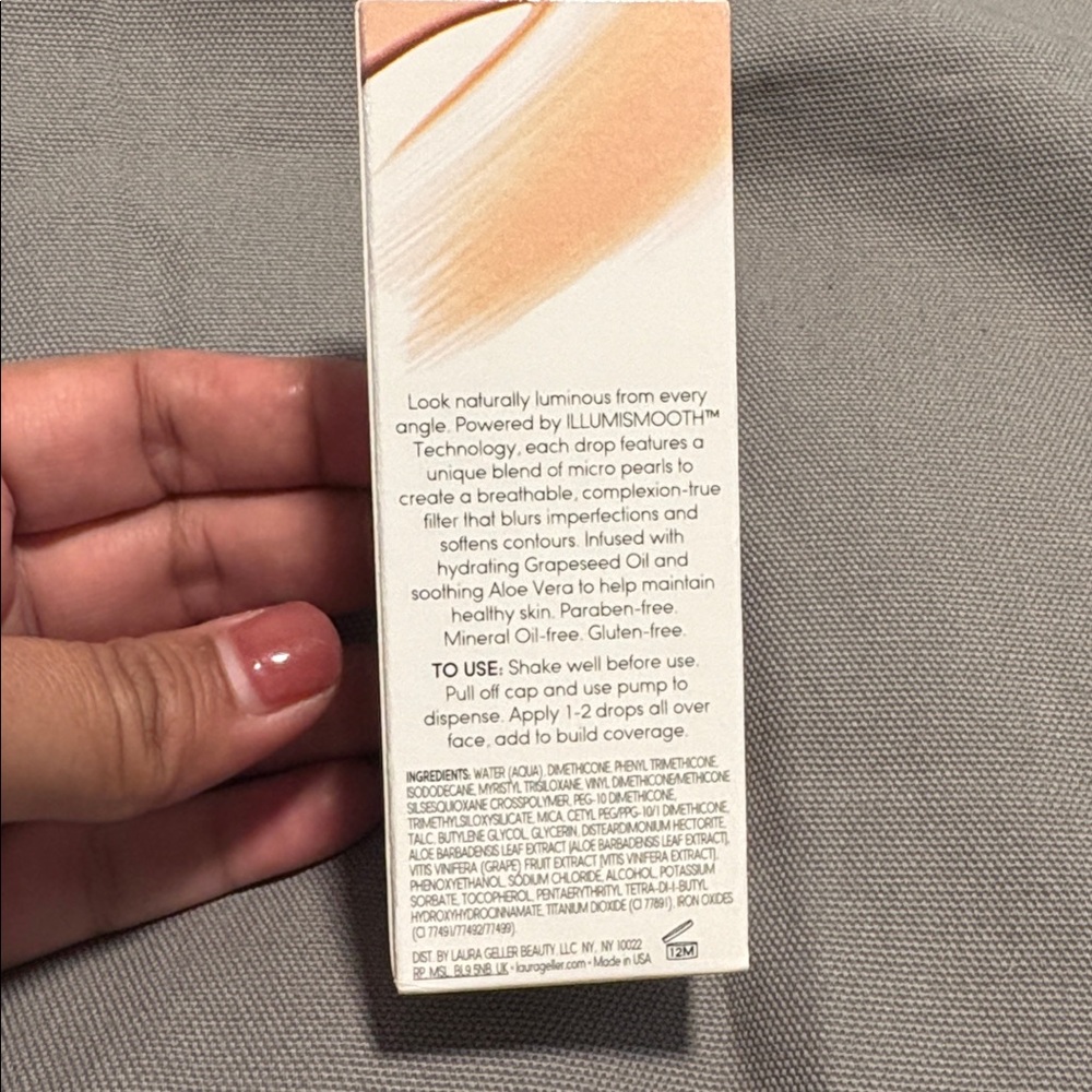 NIB LAURA GELLER Filter First Luminous Foundation In Pecan - Picture 5 of 5